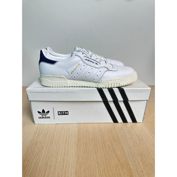 Adidas x KITH Powerphase White / Navy - Size 7M - NEW - Picture 1 of 9